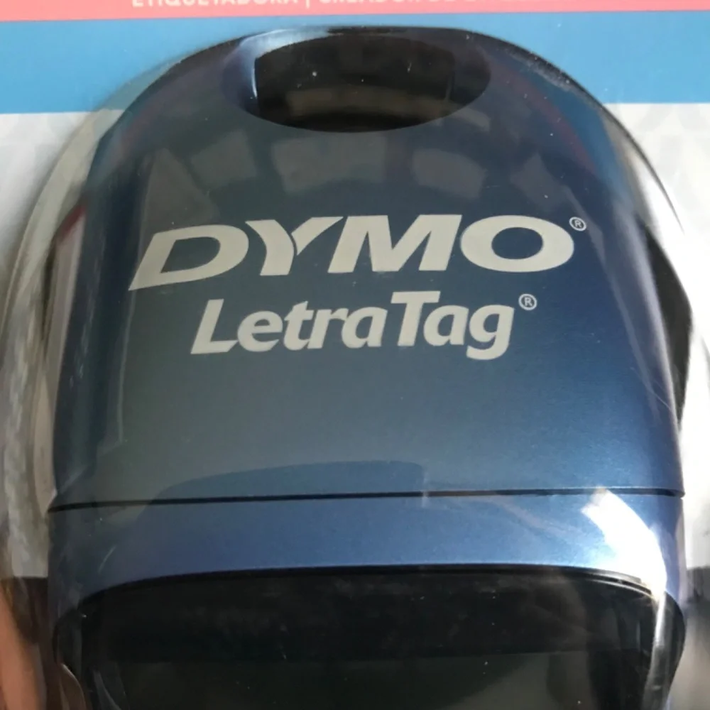 Dymo Label Maker Letra Tag 100H New